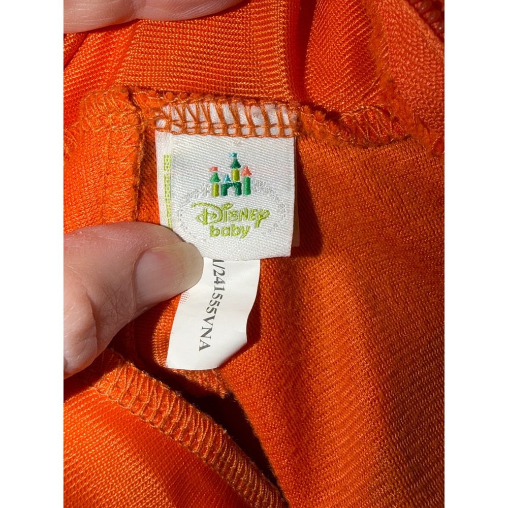 Disney Baby Tigger Winnie the Pooh Plush Hooded Costume Jumpsuit Orange 9-12M - Picture 4 of 7